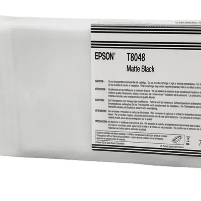 Cartucho Epson T8048 T804800 Ultrachrome Sure Color P6000 P7000 P9000 Preto Fosco Matte Black |