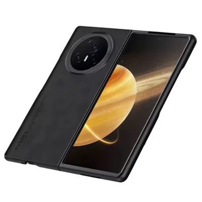 Capa Luxo Em Couro Pu Fosco Para Huawei Honor Magic V3  – Proteção Completa Durável E Lavável