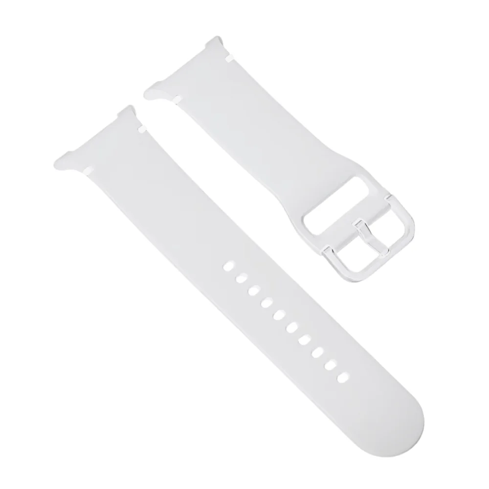 Imagem 3 de 4 do produto Pulseira Silicone Para Galaxy Watch 8 E 8 Classic - Branco