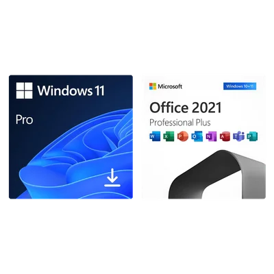 WINDOWS 11 Pro + Office 2021 Professional Plus Licença Vitalícia 32/64 Bits