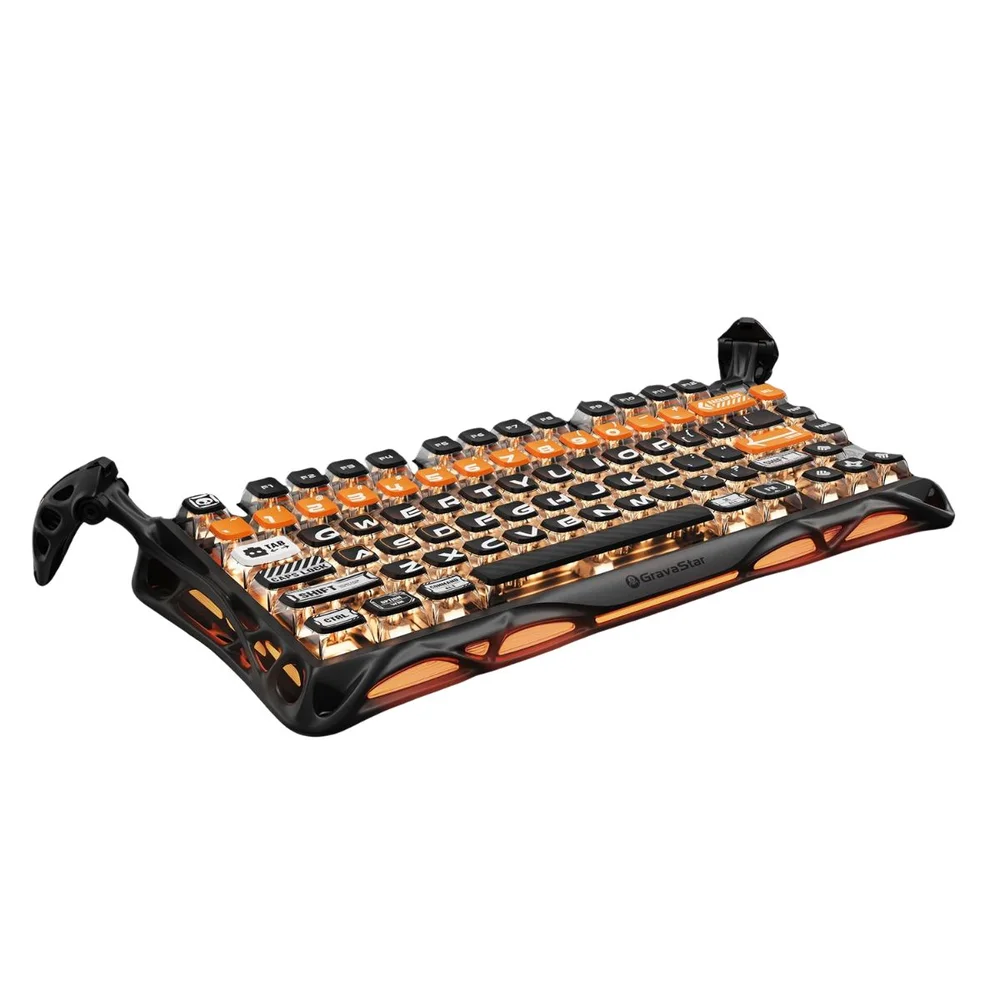 キーボード GravaStar Mercury K1 Pro Gravastar Mercury K1 Pro Teclado Mecánico Inalámbrico 75%, R