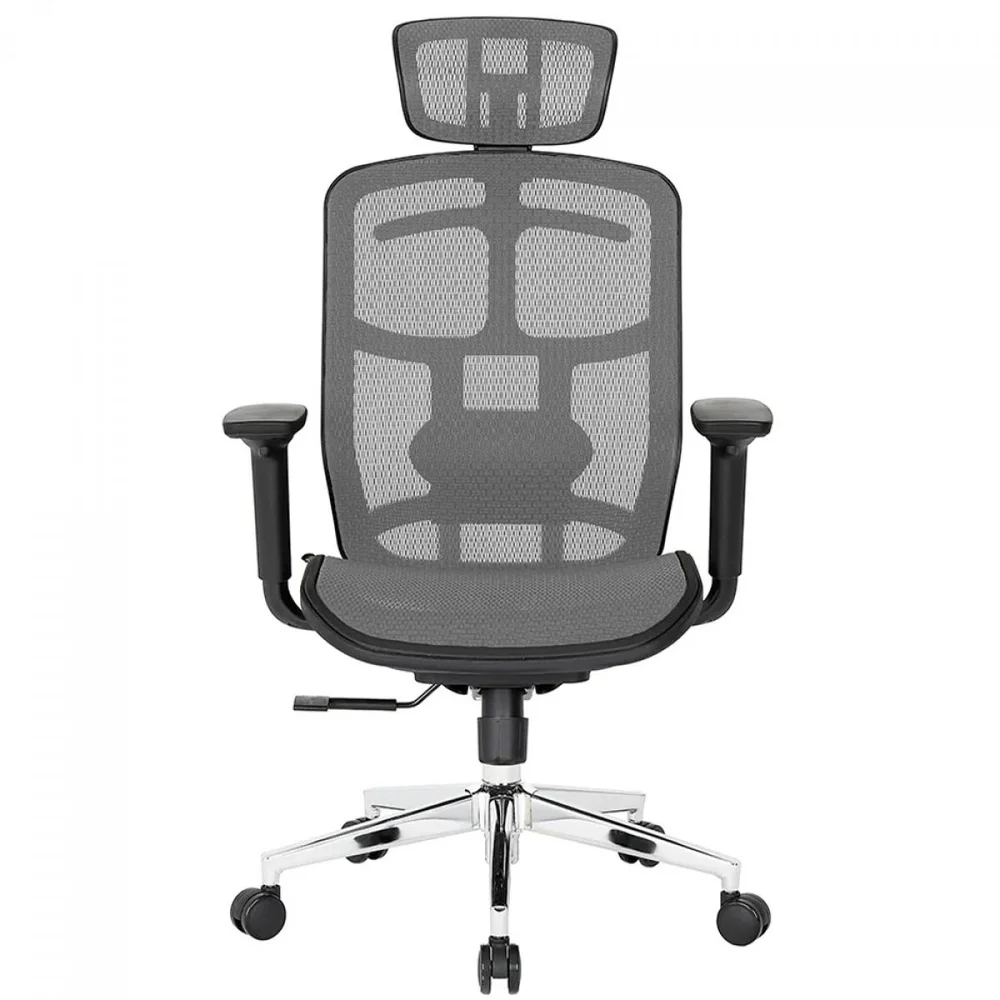 Imagem 4 de 5 do produto Cadeira Dt3 Office Diana V2, Até 120kg, Reclinável, Cinza, 14513-4 U