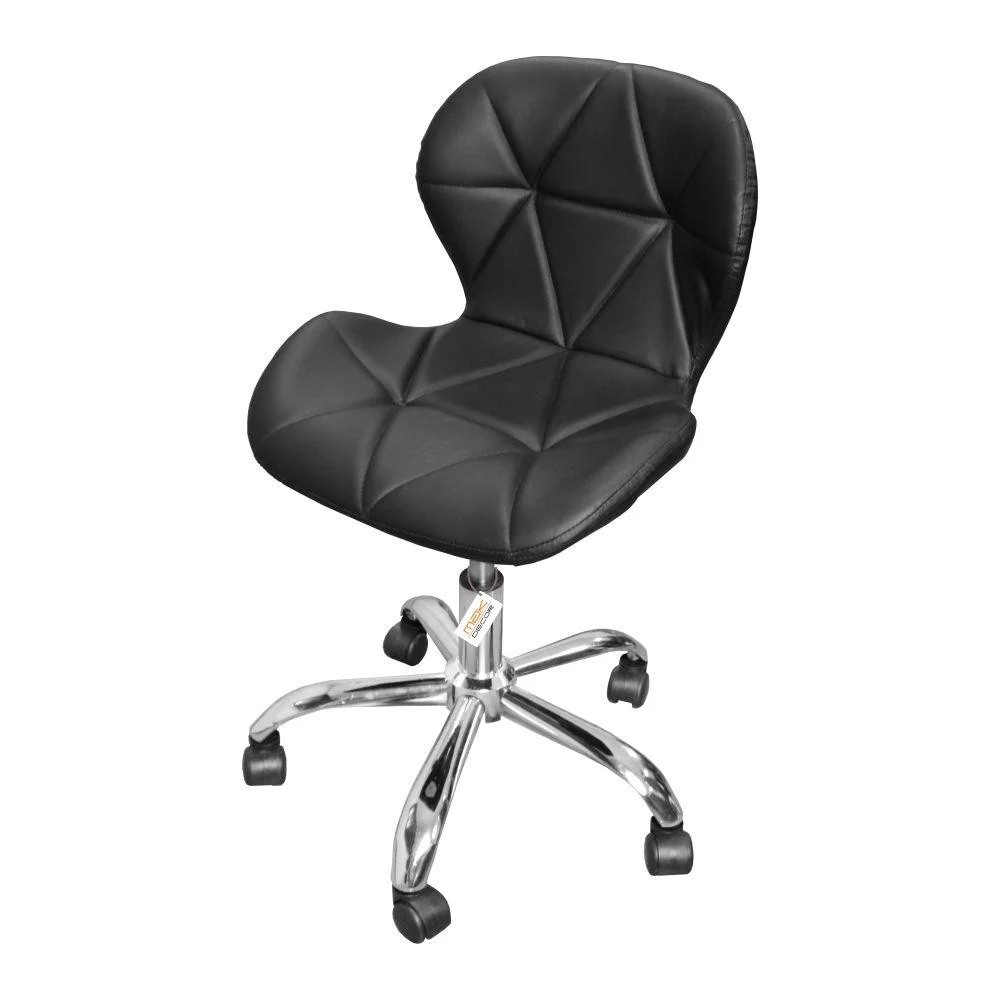 Cadeira Escritório Giratória Office Eiffel Slim Preto