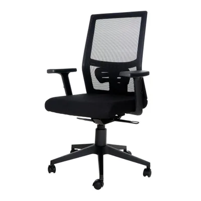 Cadeira De Escritório Diretor Executiva Flex Mesh Waw Design Base Giratória Braço E Altura Ajustável