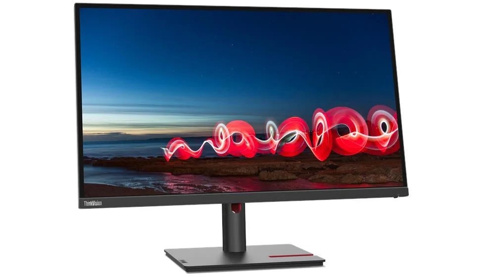 Monitor Thinkvision T27h-30 Com Altíssima Resolução E Design Ergonômico Para Ambientes Profissionais