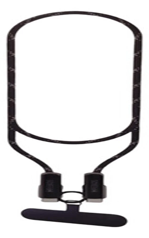 Imagem 4 de 4 do produto Cordão De Pescoço  Carregador Dual Type-c Para Celular 1.2m