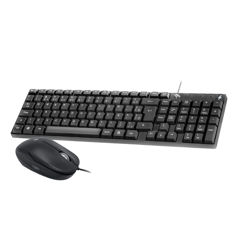 Imagem 2 de 5 do produto Kit Teclado E Mouse Com Fio Focus  Elevate - Vo102