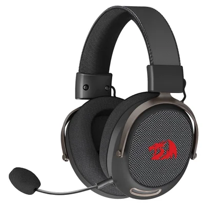 Headset Gamer Redragon Arrow, Tri-mode, Surround 7.1 Virtual, Drivers De 53mm, Preto, H858