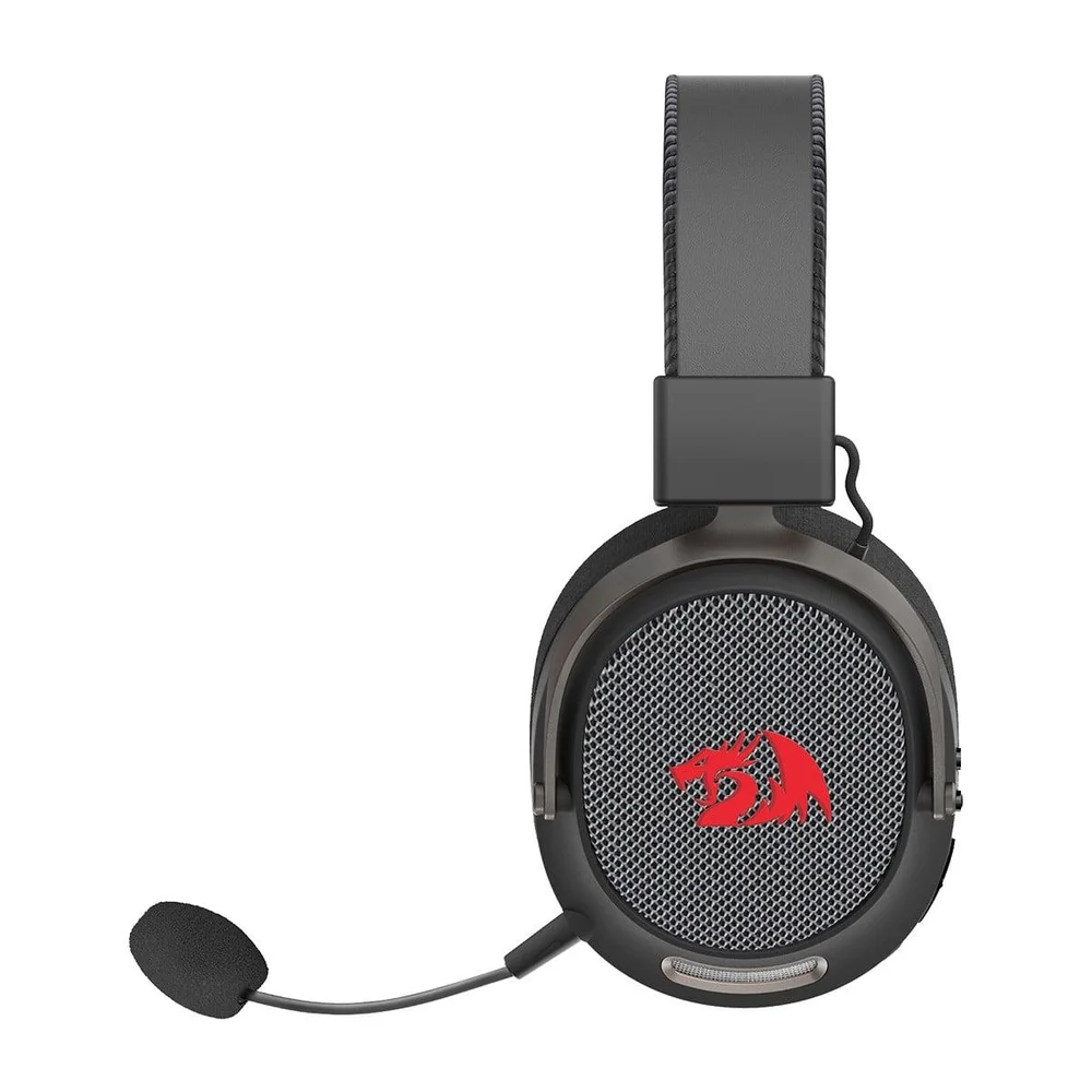 Imagem 3 de 5 do produto Headset Gamer Redragon Arrow, Tri-mode, Surround 7.1 Virtual, Drivers De 53mm, Preto, H858