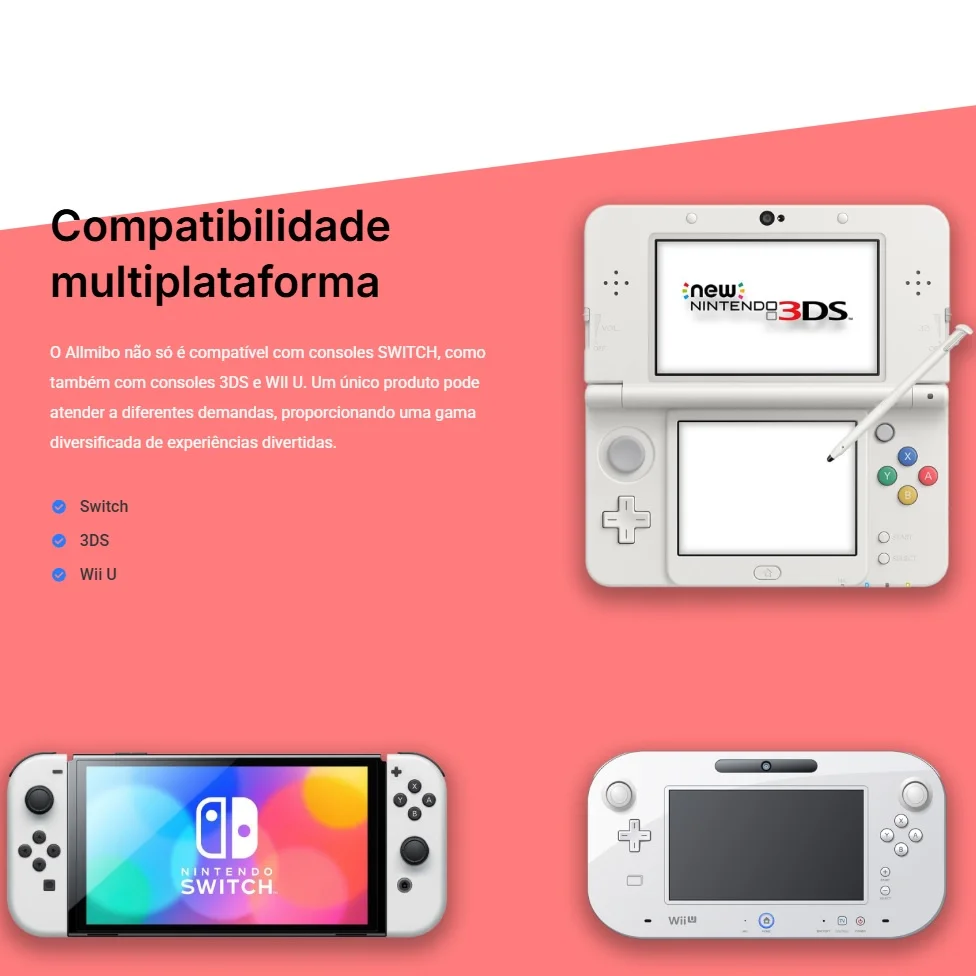 Imagem 3 de 5 do produto Allmiibo Emulador Amiibo Nfc Nintendo Switch 1 E 2 3ds Wii U Bluetooth Lcd Acessório