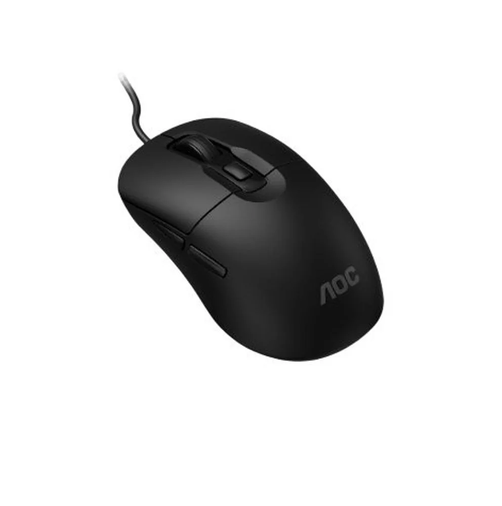 Imagem 3 de 5 do produto Mouse Para Computador Com Fio - Preta
