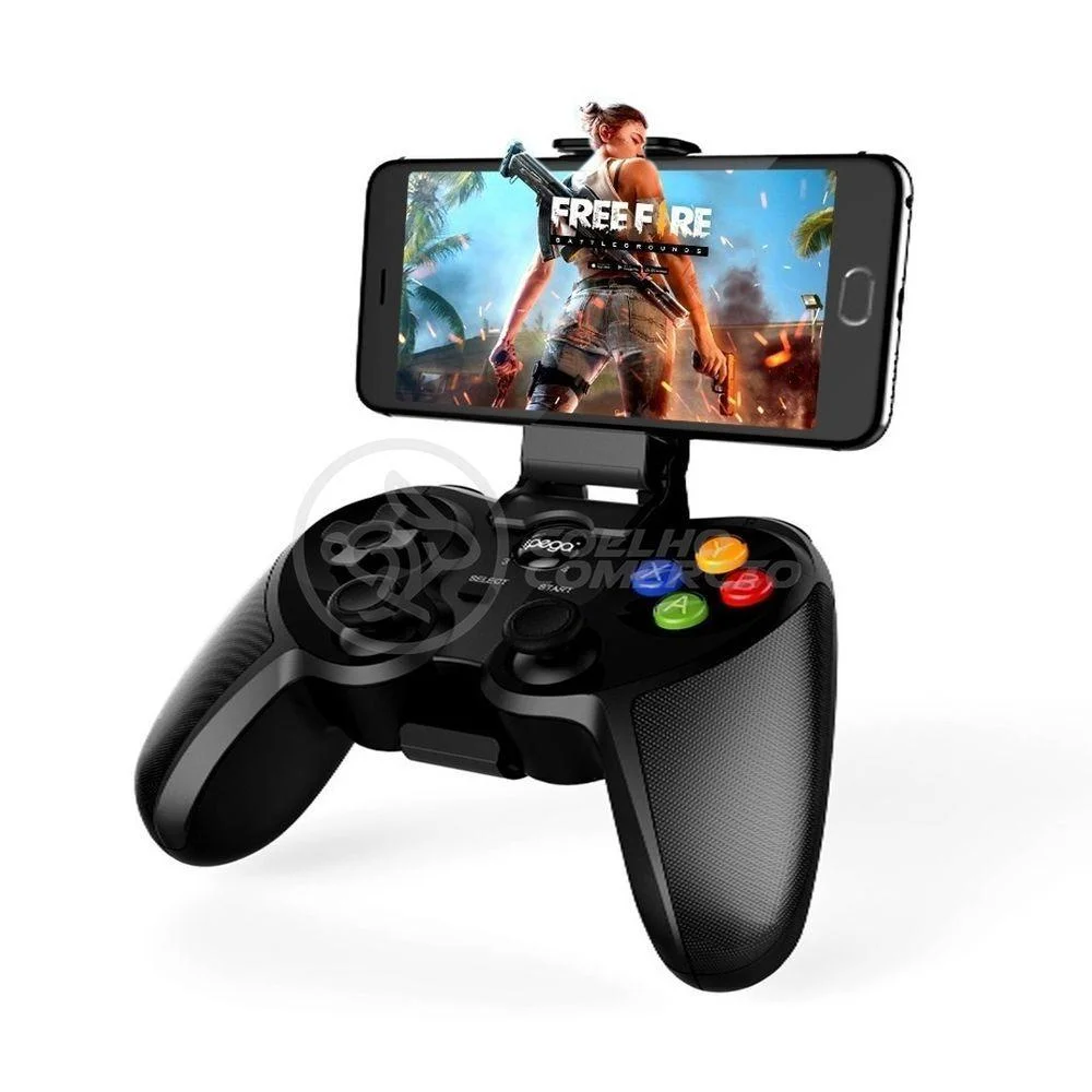 Imagem 3 de 5 do produto Controle Game Joystick Jogar Celularpc Gamepad Bluetooth