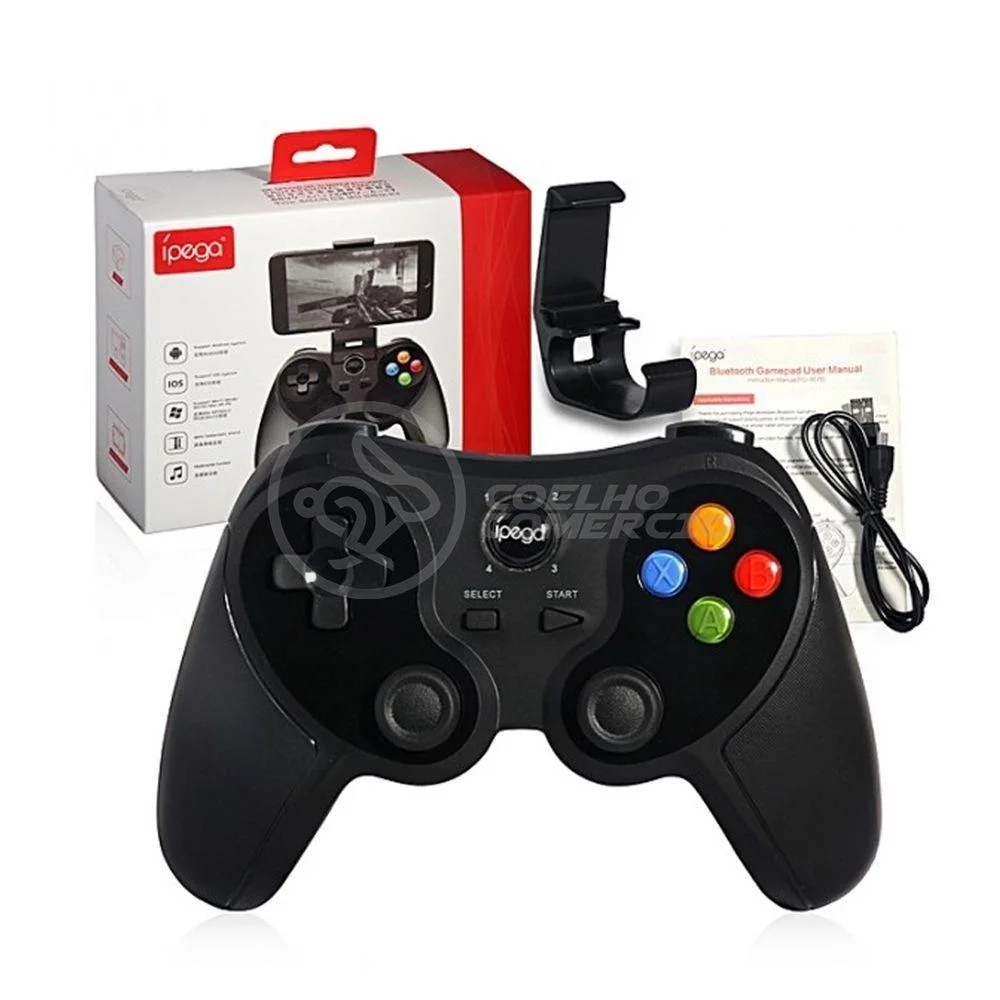 Imagem 4 de 5 do produto Controle Game Joystick Jogar Celularpc Gamepad Bluetooth