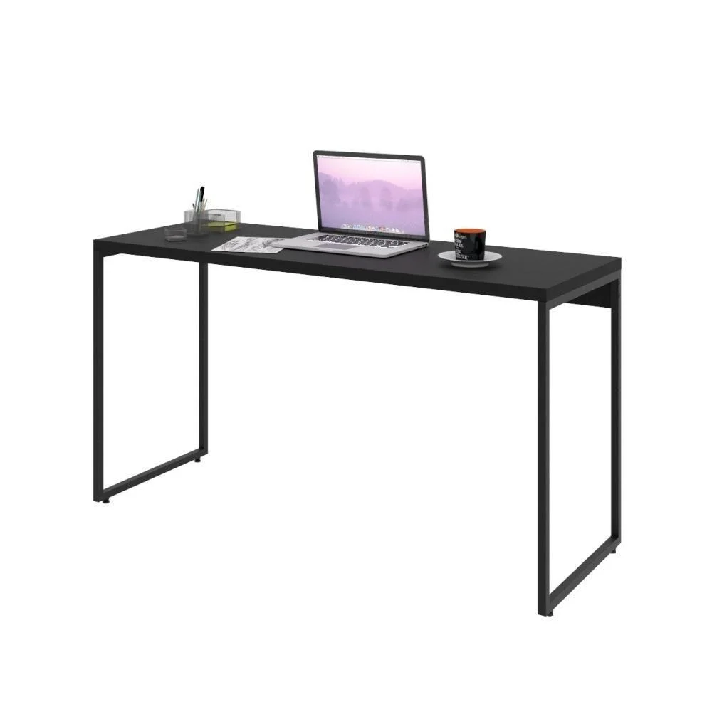 Imagem 5 de 5 do produto Kit 02 Mesas Escritório E Home Office Aspen 135 Cm C01 Onix