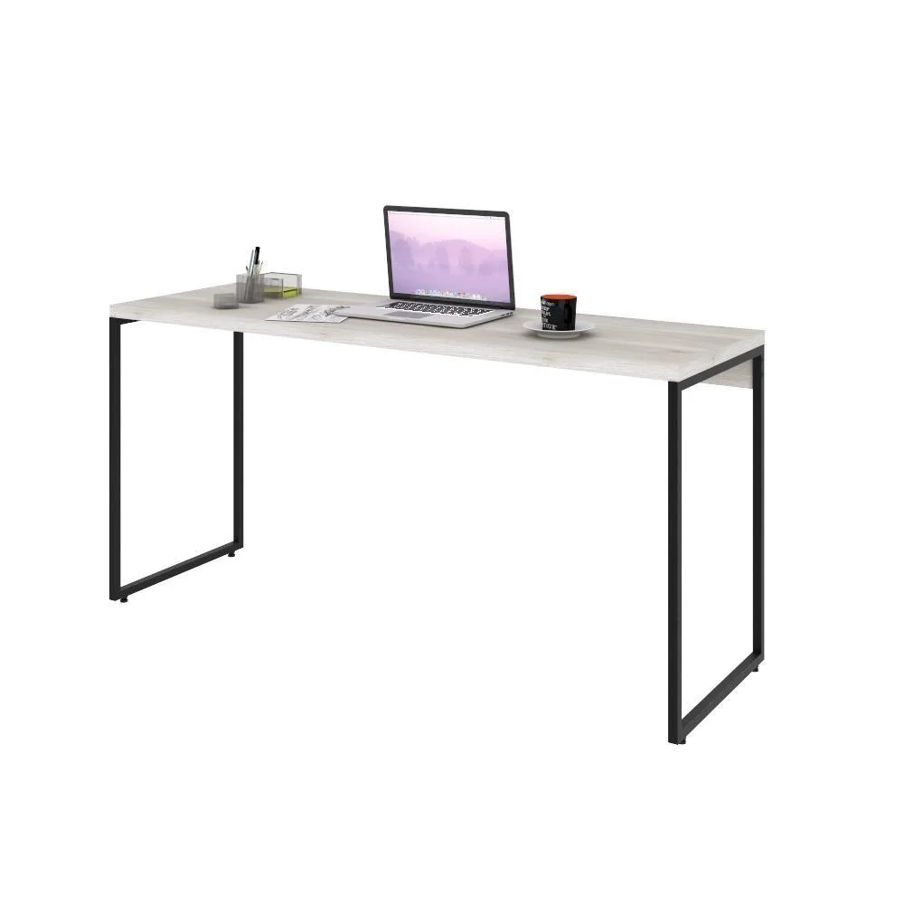 Imagem 5 de 5 do produto Kit 02 Mesas Escritório E Home Office Aspen 150 Cm C01 Snow