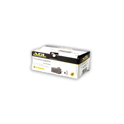 Trava Eletromagnetica Agl 220v Cinza Com Modulo Ip66 1006003