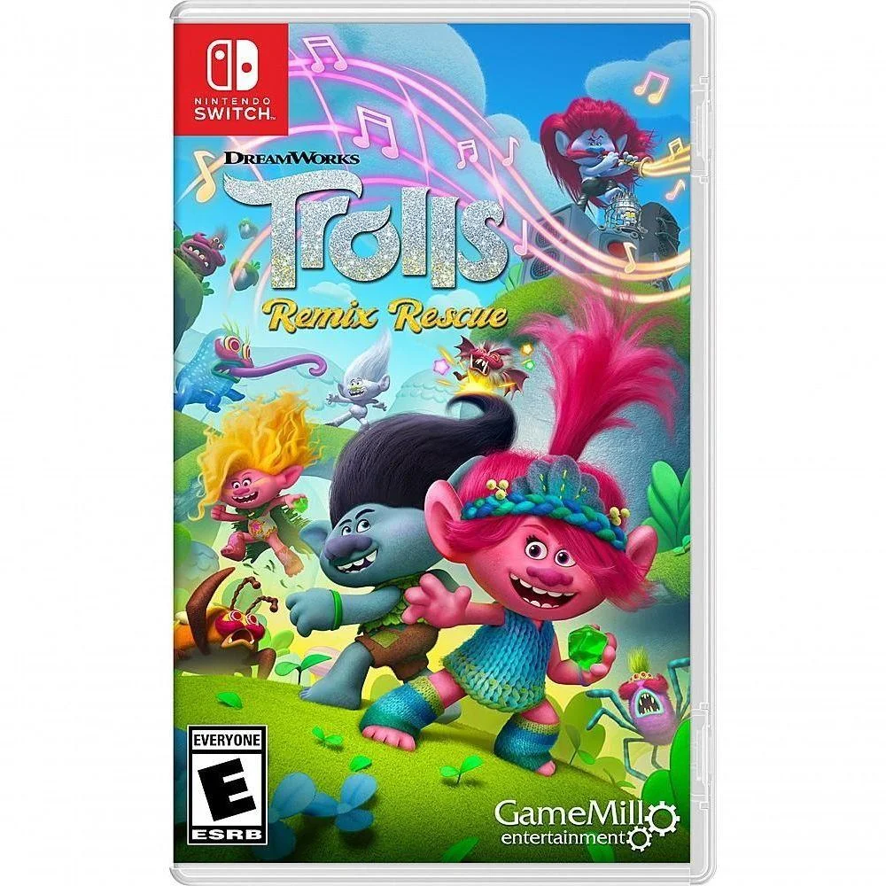 Jogo Dreamworks Trolls Remix Rescue - Nintendo Switch All Video Games Jogo Dreamworks Trolls Remix Rescue - Nintendo Switch All Video Games