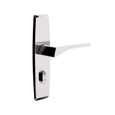 Fechadura Design Externa Espelho Grazia 40mm Cromado 713e12855cr