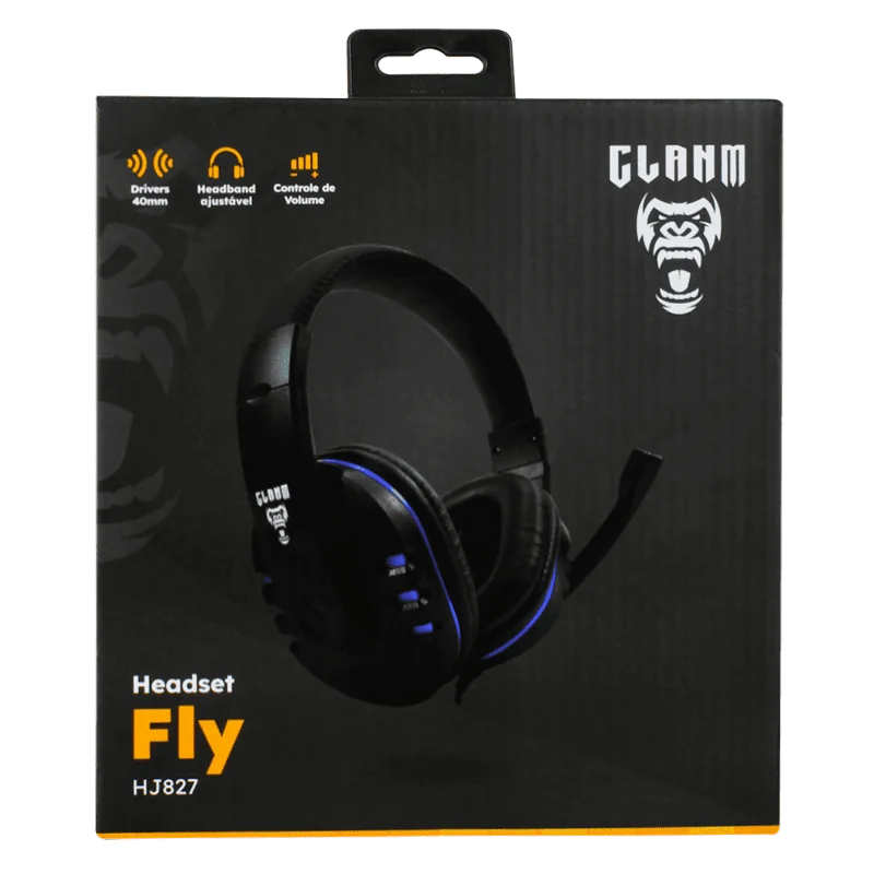 Imagem 2 de 5 do produto Headset Fly Blue - Clanm