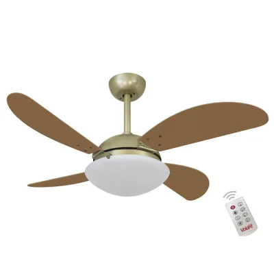 Ventilador Volare Fly Natural 220v E Controle Remoto