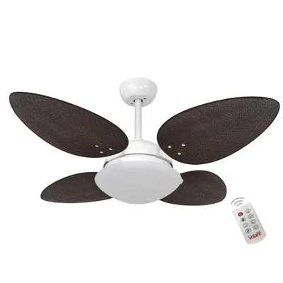 Ventilador Volare P Palmae Tabaco 127v E Controle Remoto - 110v