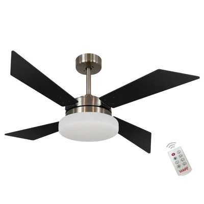 Ventilador Volare Tech Preto 220v E Controle Remoto