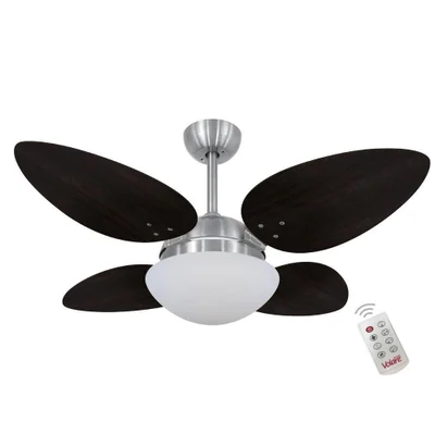 Ventilador Volare Petalo Quad 110v E Controle Remoto