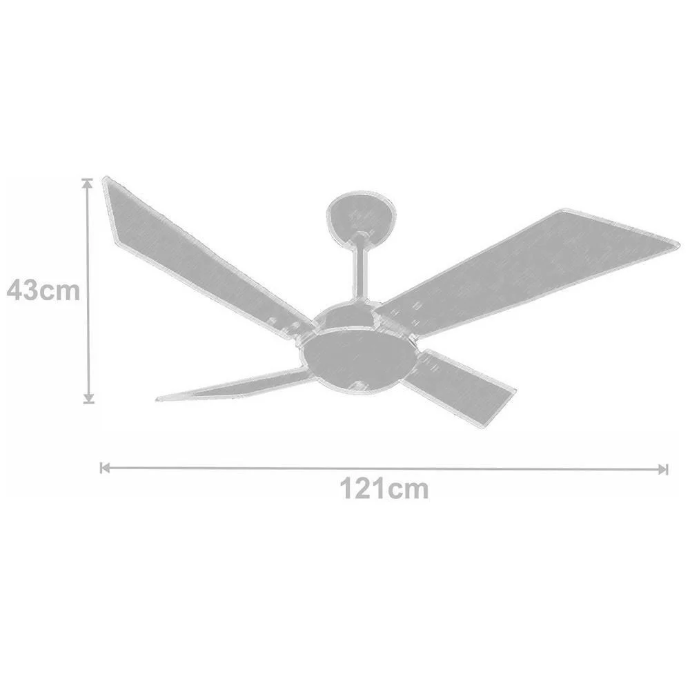 Ventilador Volare Tech Off 220v E Controle Remoto
