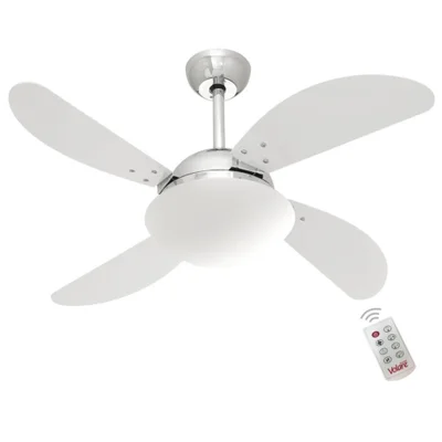 Ventilador Volare Fly Branco 110v E Controle Remoto