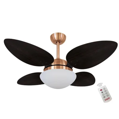Ventilador Volare Petalo Quad 220v E Controle Remoto