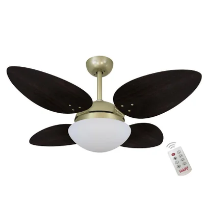 Ventilador Volare Petalo Quad 220v E Controle Remoto