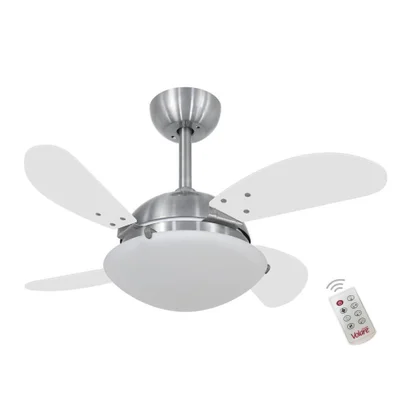 Ventilador Volare Fly Mini Branco 110v E Controle Remoto