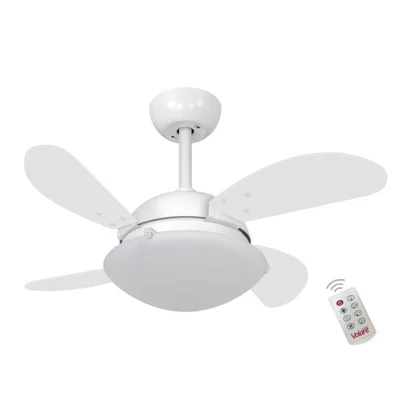 Ventilador Volare Fly Mini Branco 110v E Controle Remoto