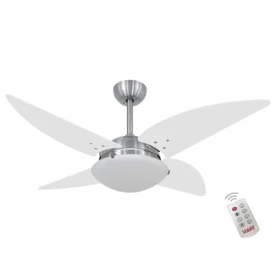 Ventilador Volare Quad Branco 110v E Controle Remoto