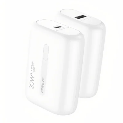 Power Bank 10000mah Pisen Bateria Portátil 20w Branca