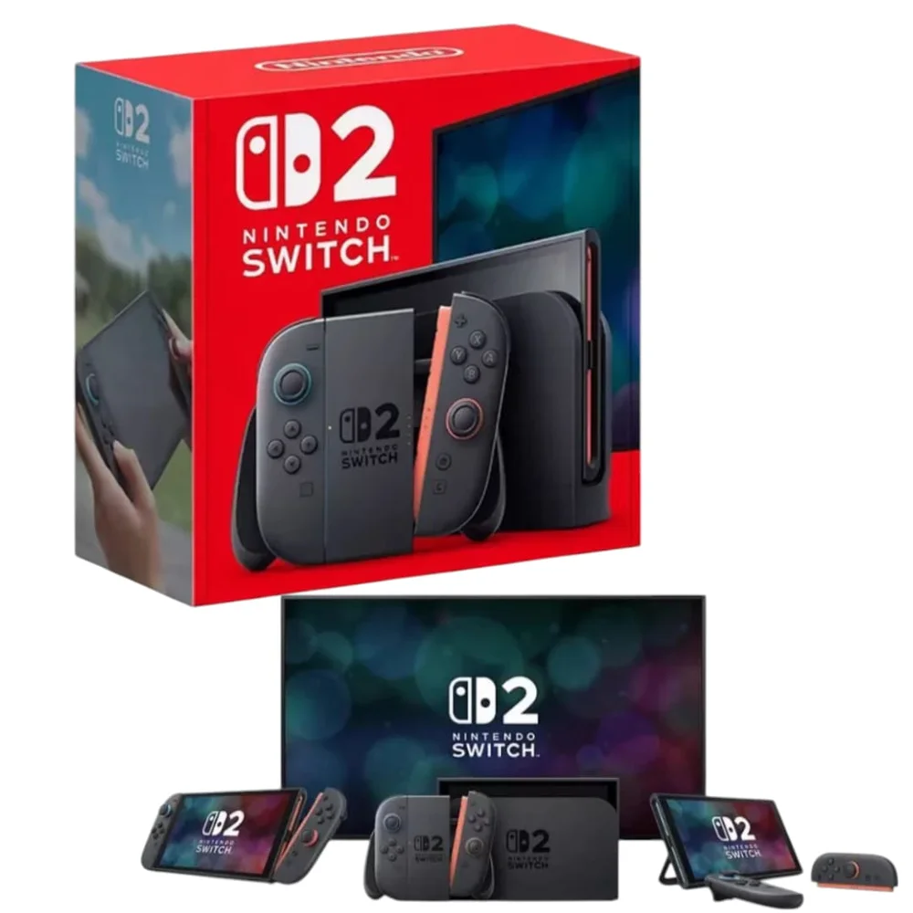 Imagem 4 de 5 do produto Console Nintendo Switch 2 Preto Blund.
