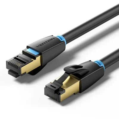 Cabo De Rede Cat8 Ethernet Rj45 40gbps 2000mhz 1,5m Vention