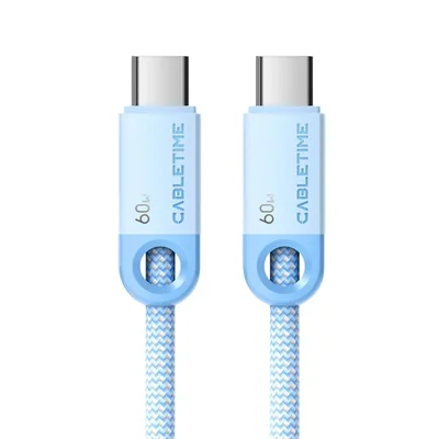 Cabo Carregador Usb C Turbo Pd 60w Para Android Iphone 1m