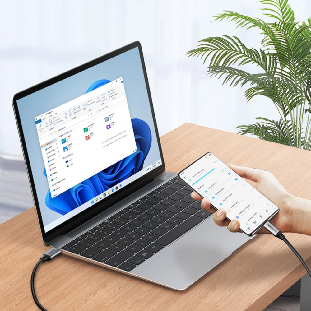 Imagem 3 de 5 do produto Cabo Usb A Para Usb C 3.1 10gbps Turbo Pd 60w Cabletime 2m