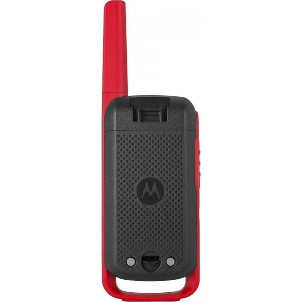 Kit 3 Pares Radio Comunicador Motorola T210br Vermelho E Preto