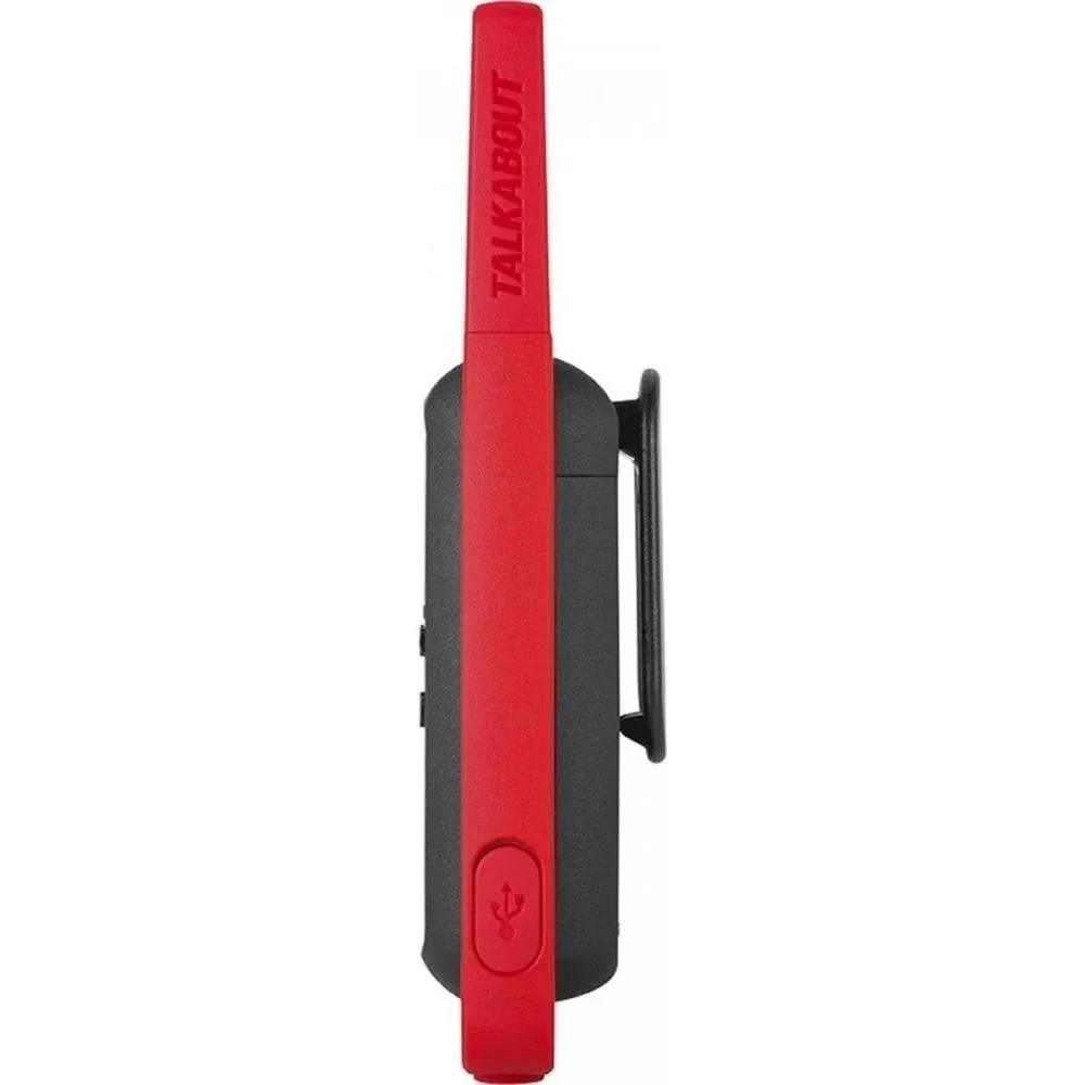 Kit 3 Pares Radio Comunicador Motorola T210br Vermelho E Preto