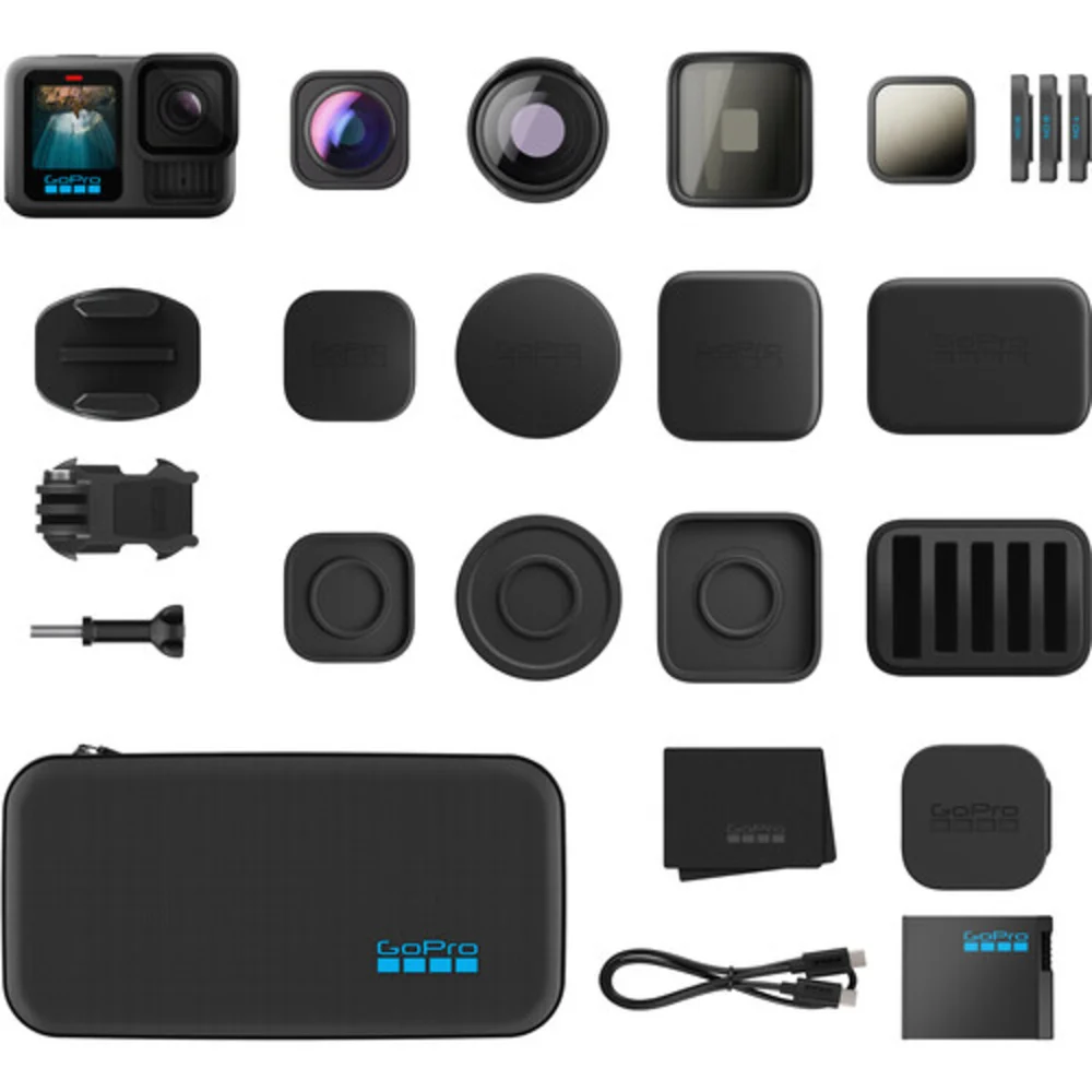 Imagem 4 de 5 do produto Câmera Gopro Hero 13 Black Com Lentes Hb-series Collection Chdrb-132