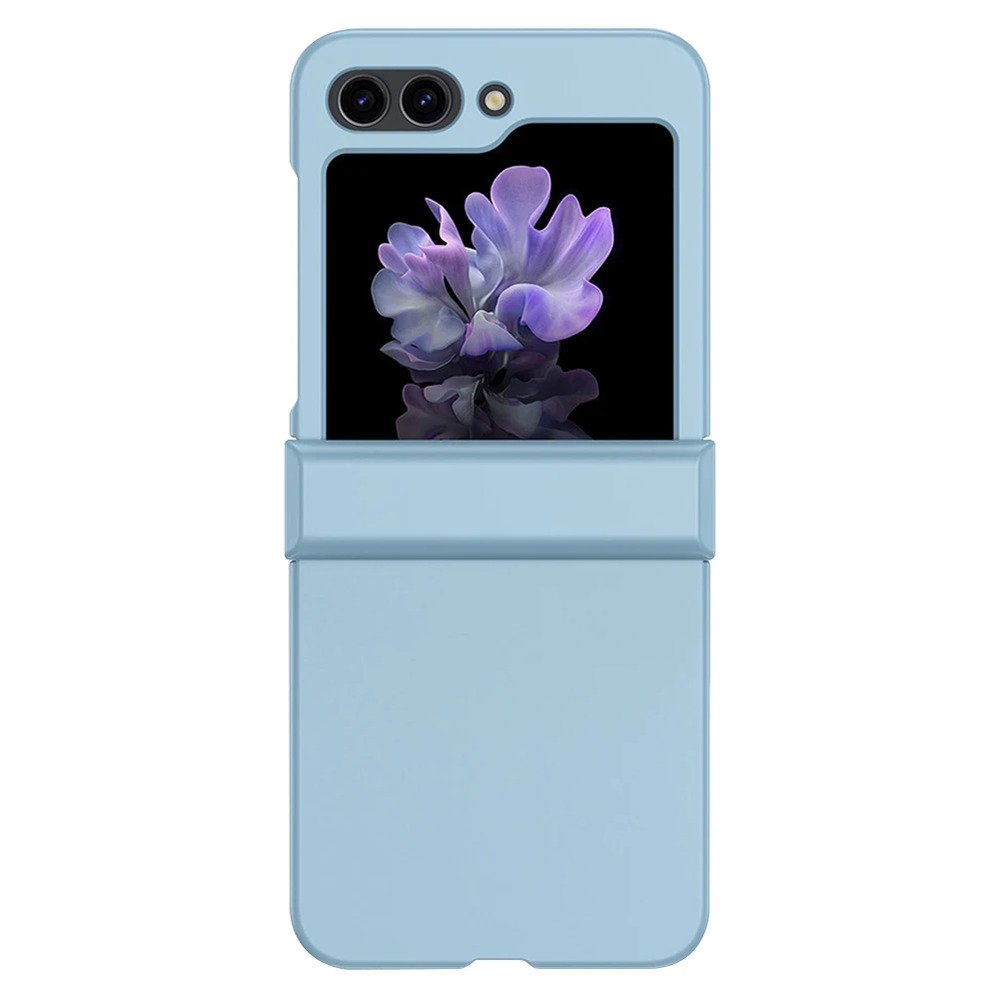 Capa Protetora Anti-Impacto Premium Samsung Galaxy Z Flip 6 Cor: Azul Claro