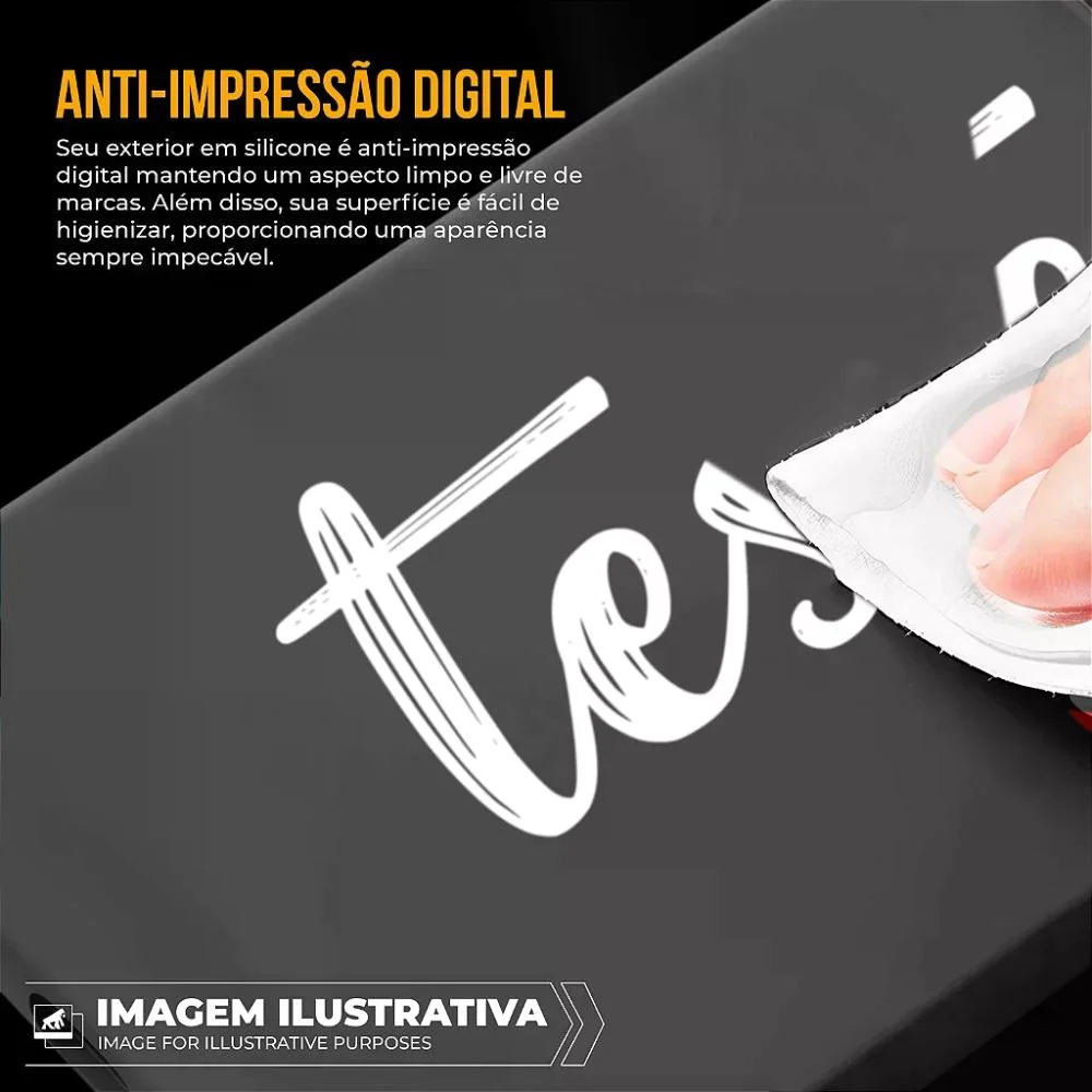 Imagem 5 de 5 do produto Capa Para Iphone 17 Air - Silicon Premium Preta - Gshield
