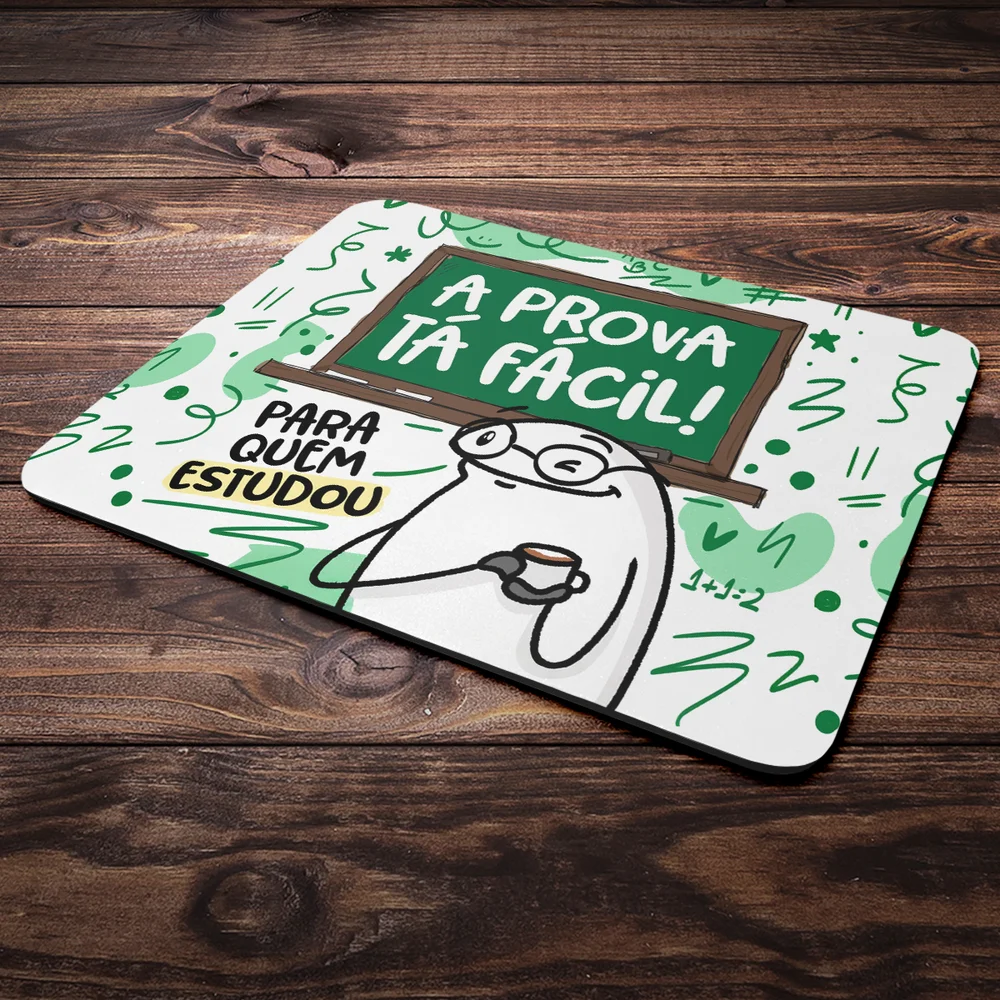 Imagem 3 de 4 do produto Mouse Pad Flork Professores - A Prova Tá Fácil!
