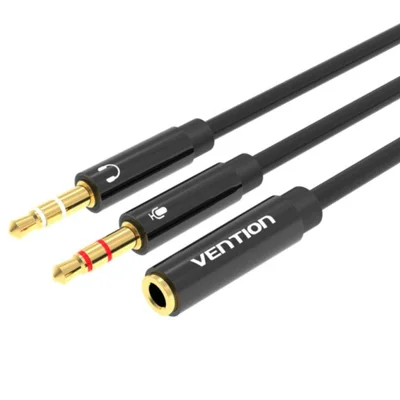 Adaptador Splitter Divisor De Fone E Microfone 2x P2 60cm