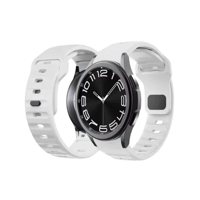Multiira De Silicone Para Galaxy Watch 22mm, Branco