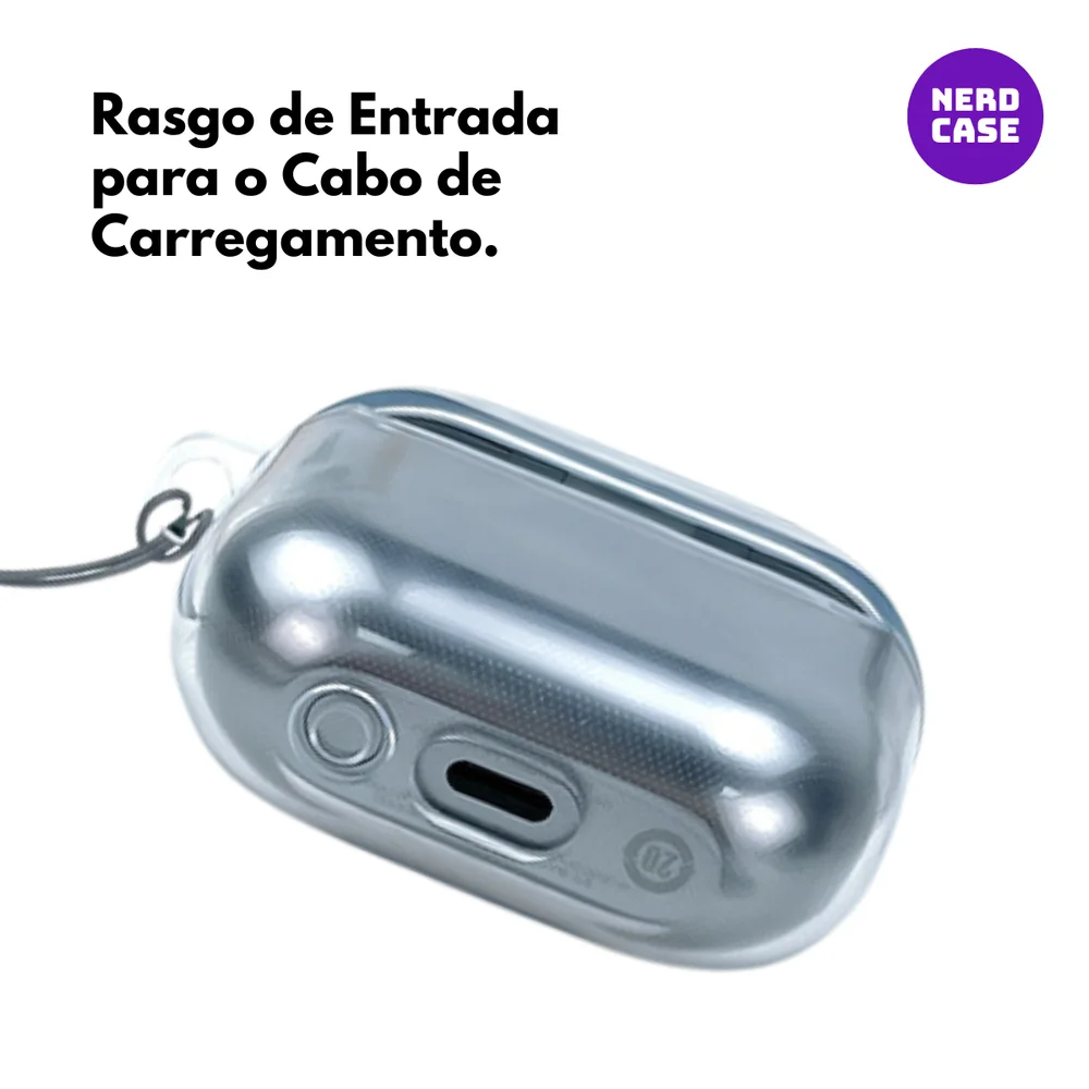 Imagem 2 de 5 do produto Capa Transparente Para Galaxy Buds 3