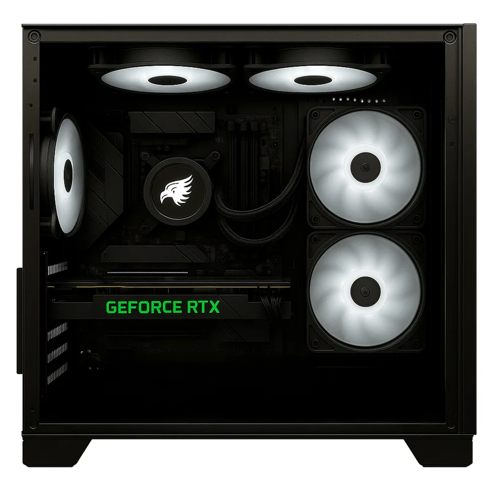 PC Gamer PULSE By Bluepc - Amd Ryzen 5 5600x, B450, Geforce RTX 5060 Ti 16gb, 16gb Ddr4, SSD M.2 PCie 1TB, Fonte 650w 80 Plus - Pgbp-pul114 - view 5