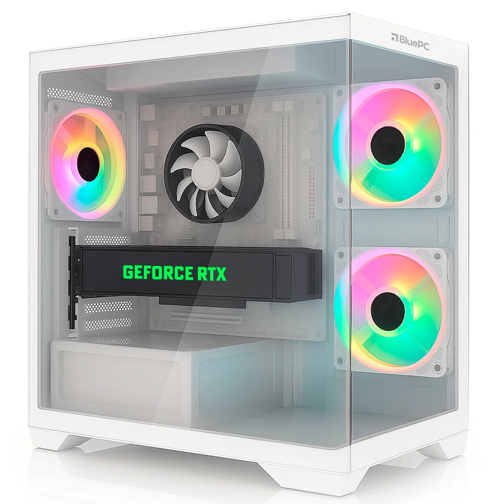 PC Gamer PULSE By Balão.info - Amd Ryzen 5 5600x, B450, Geforce RTX 5060 Ti 16gb, 32gb Ddr4, SSD M.2 PCie 1TB, Fonte 650w 80 Plus - Pgbp-pul115